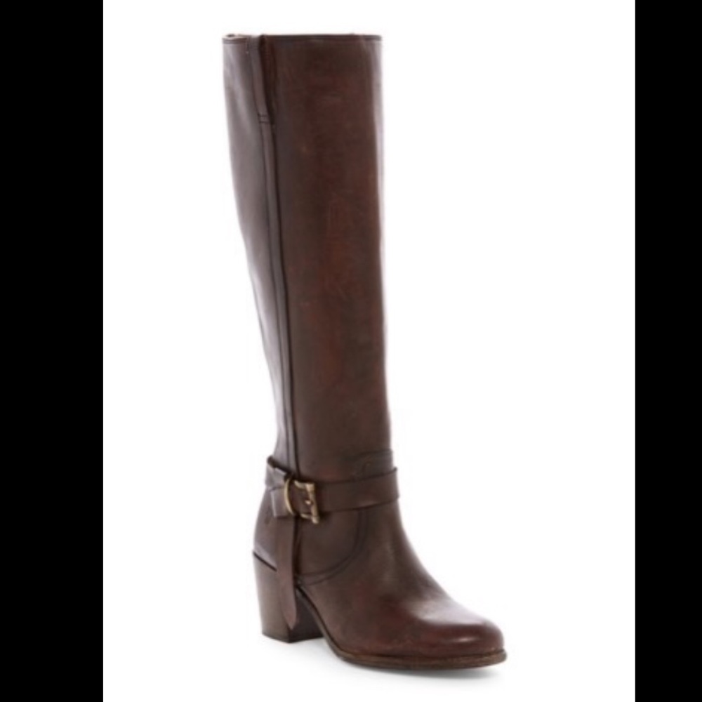 Frye Malorie Knotted Boot, gorgeous Redwood color
